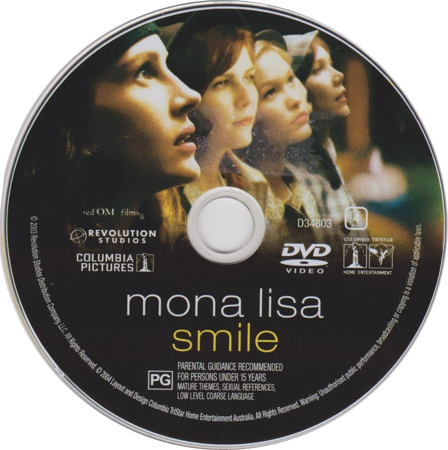 Mona Lisa Smile Videos TV Cinema Australia DVD PAL Tori Amos Discography